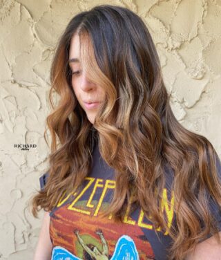 Swipe to see this beautiful color hit the sunlight☀️
By Kelcie
#richardsalon