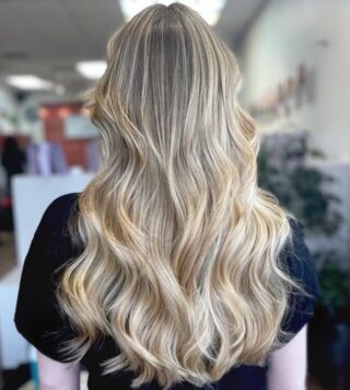 Seamless Blonde Hair Painting by Cristhina! #busybusy Book with Cristhina asap Spring is here @ richardsalon.com #richardsalon