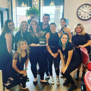RICHARD salon is 16 Years Young today!!! 🎂 Thank you all for your enormous support and for allowing us to do what we love!!! ❤️❤️🎂 #excelsior #richardsalon
